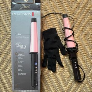 Remington Wrap & Go Pink and Black Curling Wand